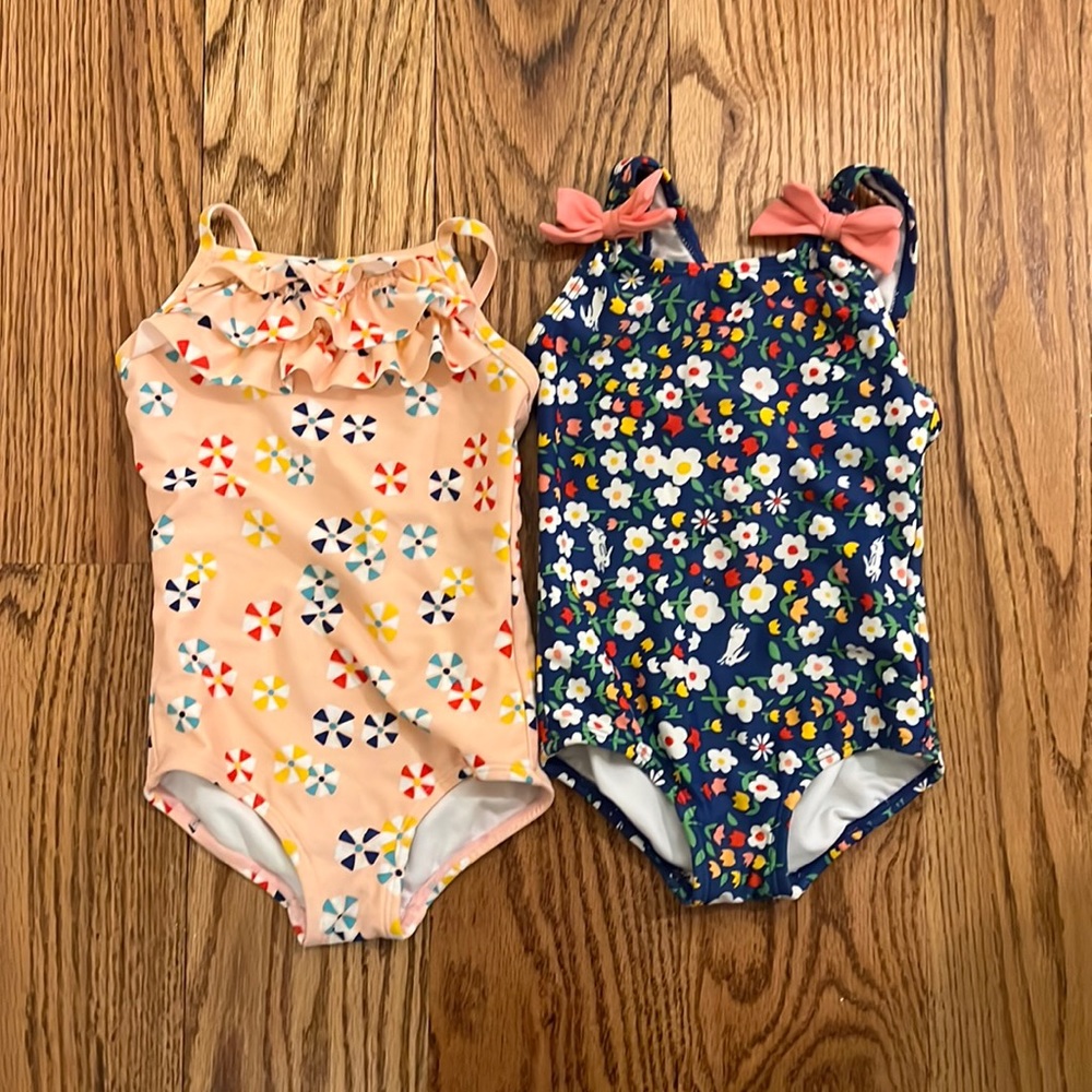 Hanna Andersson girls one piece bathing suit
